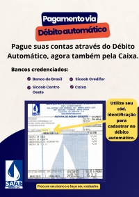 Pagamento via Débito Automático